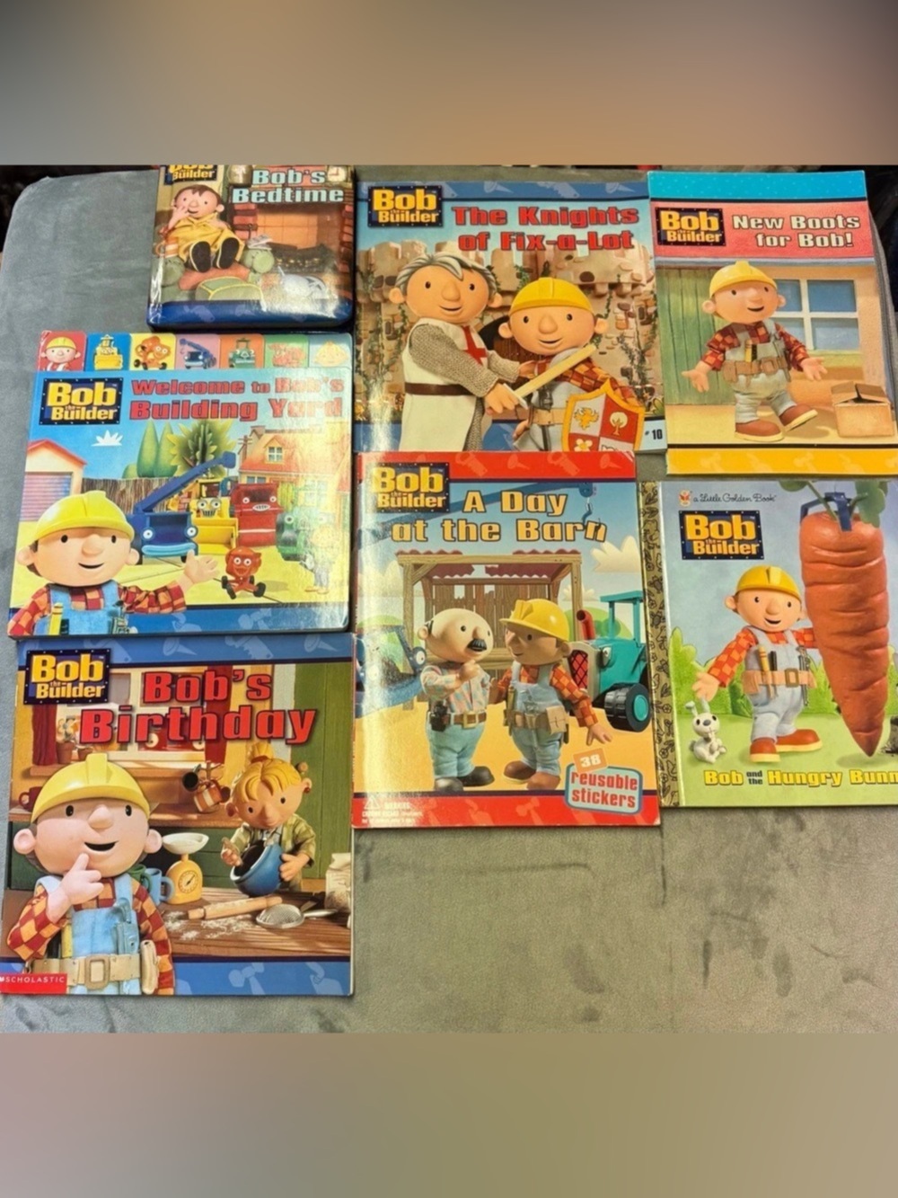 Bob the Builder Children's Book Lot of 7